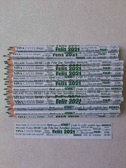Lapis Personalizados Fim de Ano