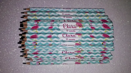 Lapis Personalizados Flamingo