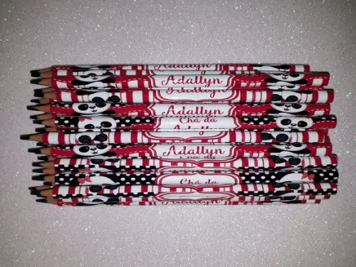 Lapis Personalizados Panda