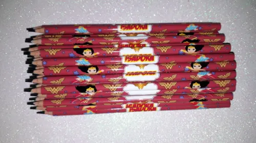 Lapis Personalizados Mulher Maravilha