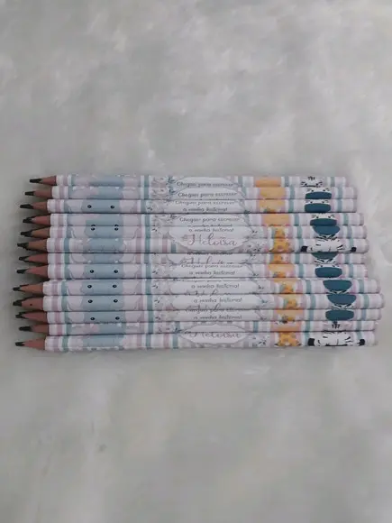 Lapis Personalizados Safari Menina