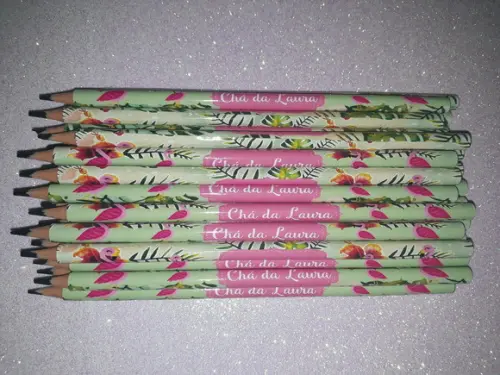 Lapis Personalizados Tropical Flamingo