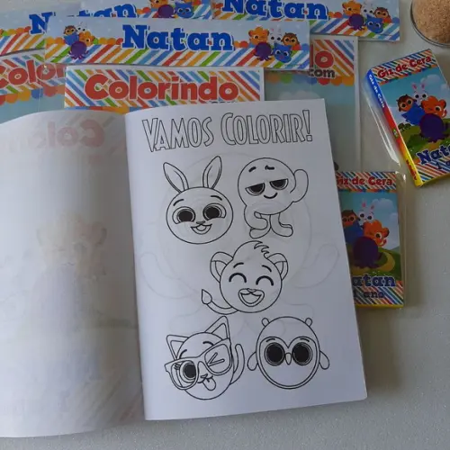 Livrinho de Colorir Bolofofos