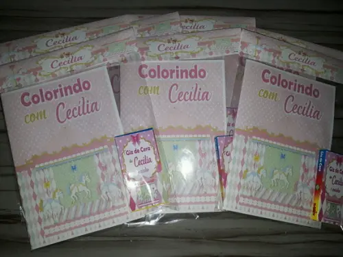 Livrinho de Colorir Carrossel Encantado