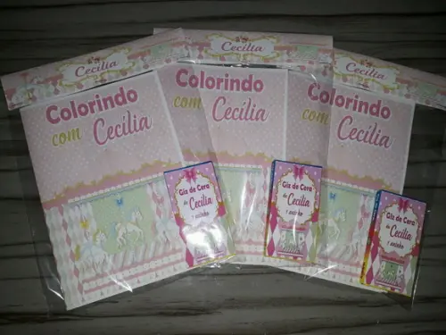Livrinho de Colorir Carrossel Encantado