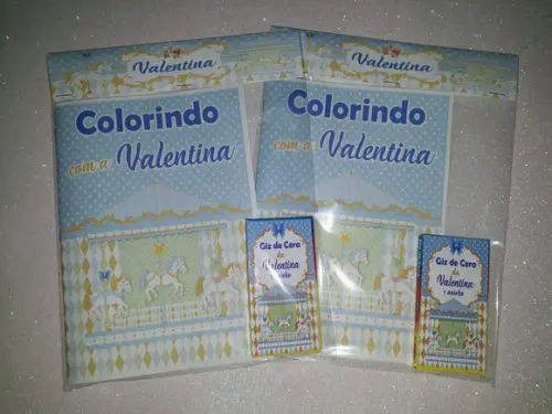 Livrinho de Colorir Carrossel Encantado