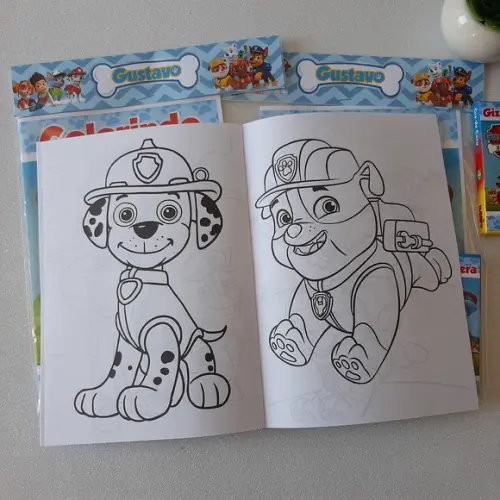 Livrinho de Colorir Patrulha Canina