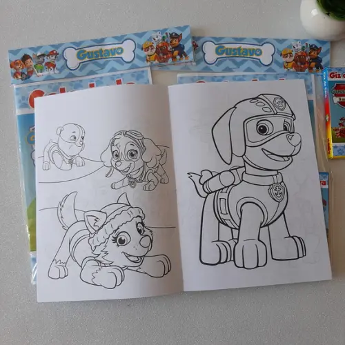 Livrinho de Colorir Patrulha Canina