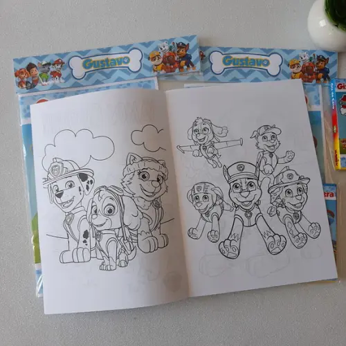 Livrinho de Colorir Patrulha Canina