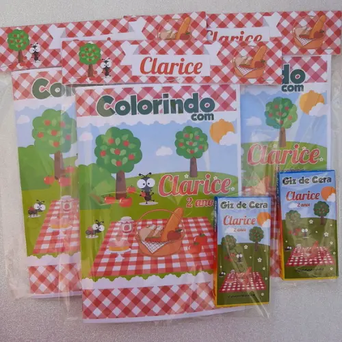 Livrinho de Colorir Pic Nic