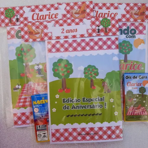 Livrinho de Colorir Pic Nic