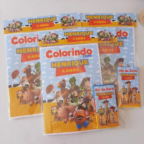 Livrinho de Colorir Toy Story