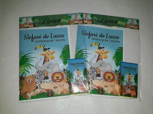 Livrinho de Colorir Safari