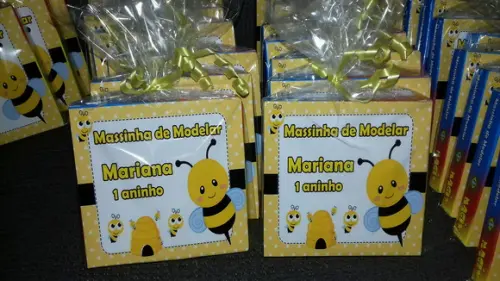 Massinha de Modelar Abelhinha