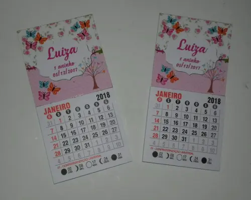Mini Calendário