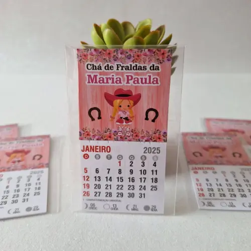 Mini Calendário Boiadeira