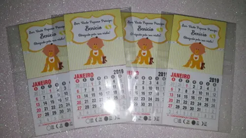 Mini Calendário Bebê