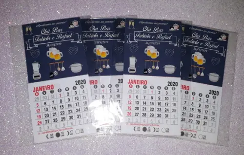 Mini Calendário Chá Bar