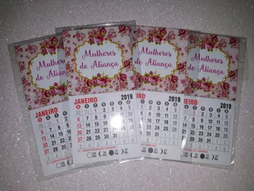 Mini Calendário Culto
