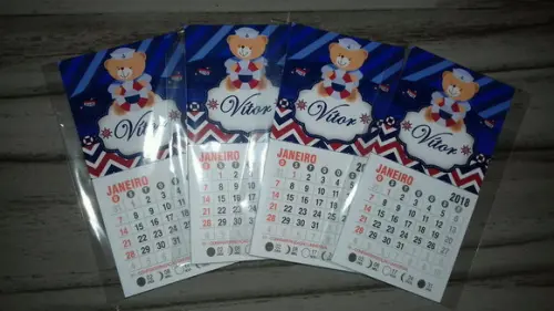 Mini Calendário Marinheiro