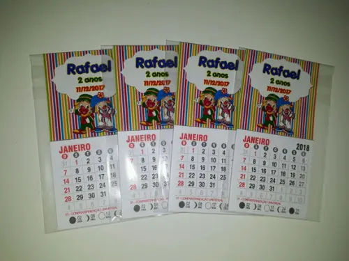 Mini Calendário Patati Patata