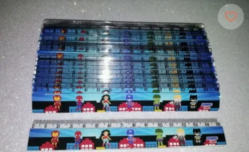 Regua e Apontador Personalizados