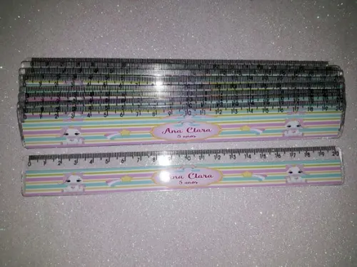 Regua Personalizada Unicornio