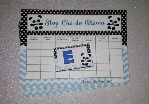 Stop Chá de Bebê Panda