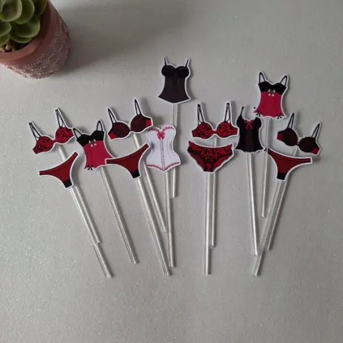 Topper de Docinhos Chá de Lingerie