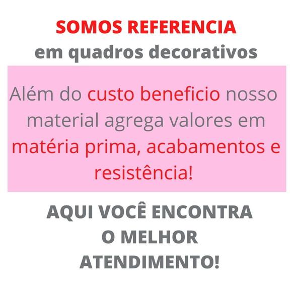 Conjunto Quadro Decorativo para Cozinha Grande com Vidro