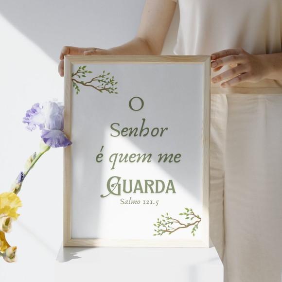 Kit 3 Quadros Infantil Quarto de Bebê Animais com Vidro