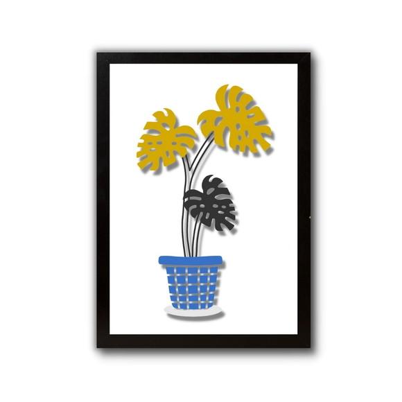 quadrinho decorativo cozinha e lavanderia com moldura 30x40