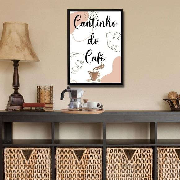 Quadro Cantinho do Café Moderno Decorativo Cozinha 30x40