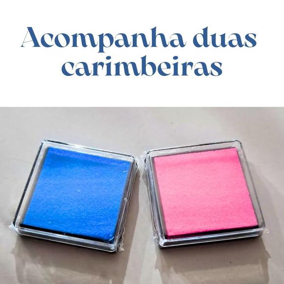 Quadro Chá Revelação Árvore de Digitais Ele ou Ela 33x43 cm
