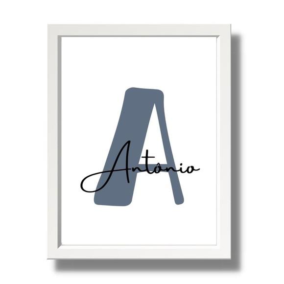 Quadro Decorativo Arte Arca de Noé para Crianças 23x33 com