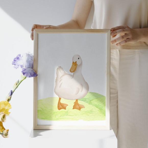 Quadro Decorativo Fazendinha Quarto de Bebe Nome 33x43 cm