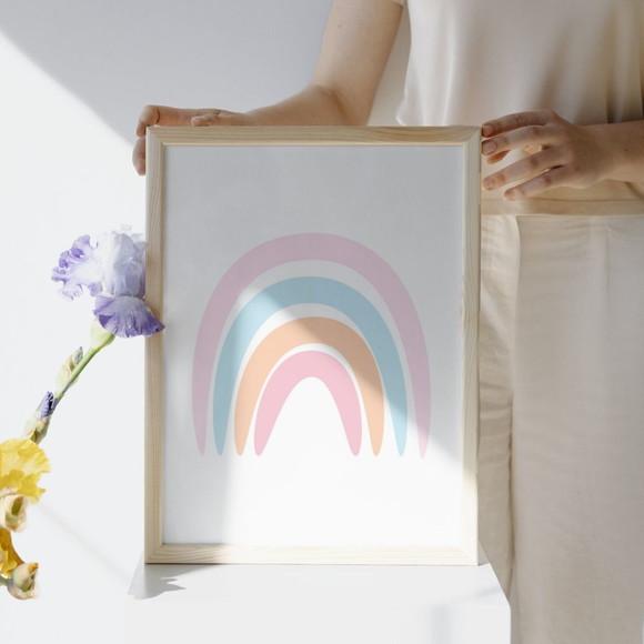 Quadro Decorativo Infantil Feminino Personalizado Ursinha