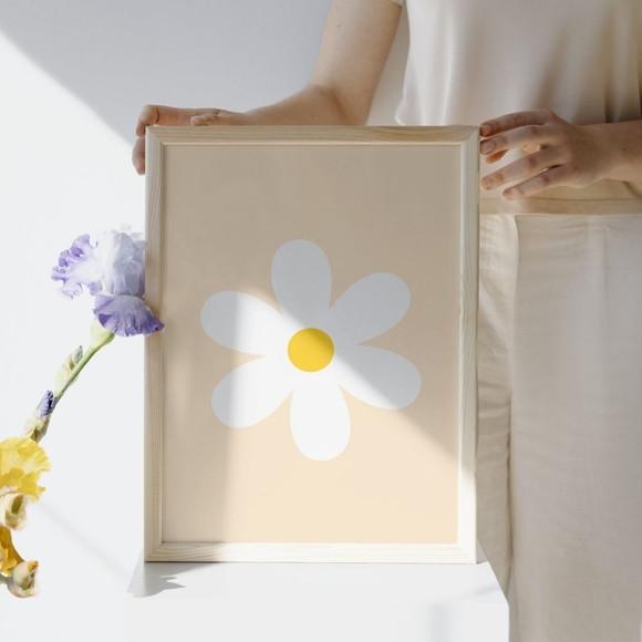 Quadro Decorativo Infantil Menina Borboleta para Quarto Bebê