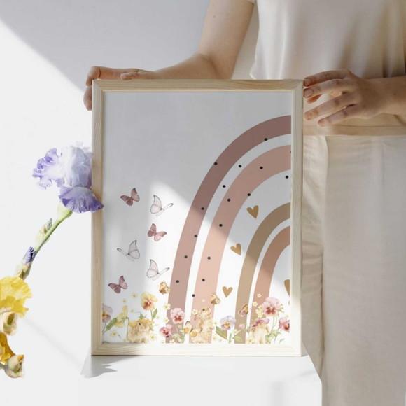 Quadro Personalizado Menina Infantil Quarto Bebê Fofo
