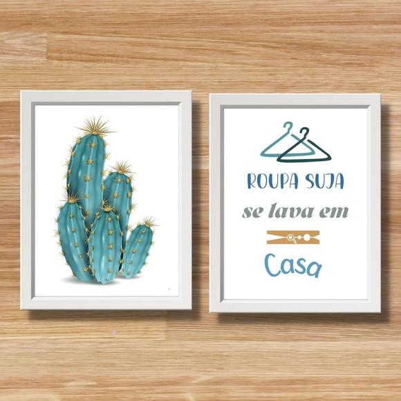 Quadros Decorativos Lavanderia Frases Divertidas Humor 30x40