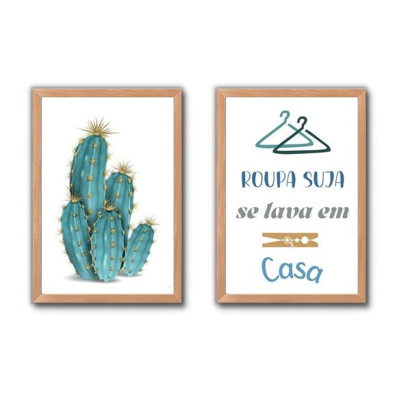 Quadros Decorativos Lavanderia Frases Divertidas Humor 30x40