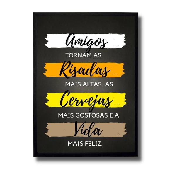 Quadros Decorativos para Churrasqueira com Vidro 30x40 cm