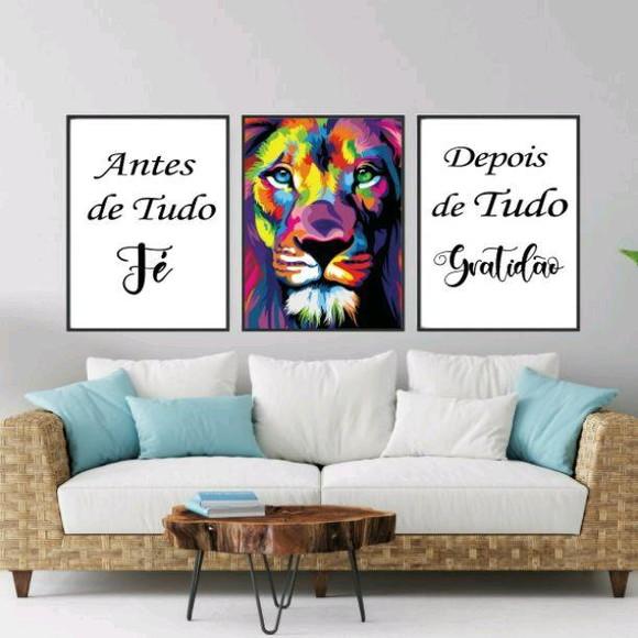 Quadros decorativos para sala quarto 30x40 com vidro