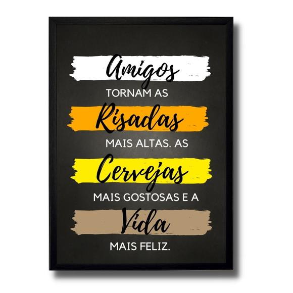 Quadros para Area de Churrasco com Vidro 30x40 cm