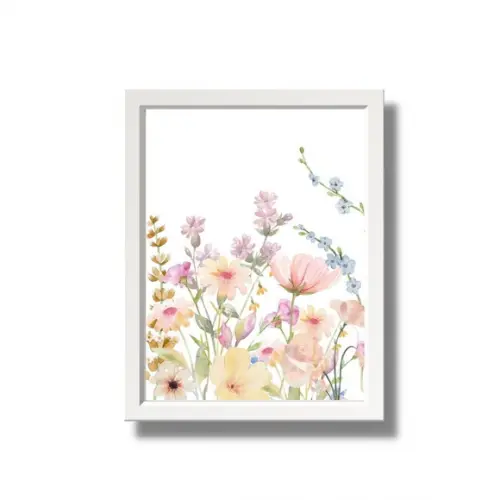 Jogo de Quadros Decoraçâo Delicada para Quarto de Bebê 33x43