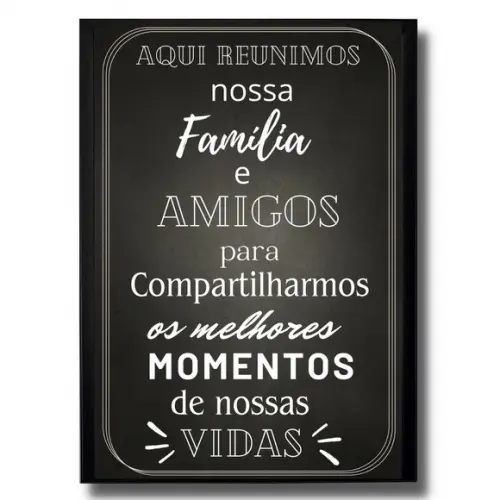 Kit Quadros Decorativos para Churrasqueira com Vidro 30x40