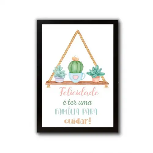 Quadrinho Decorativo Lavanderia Moldura 30x40 com Vidro