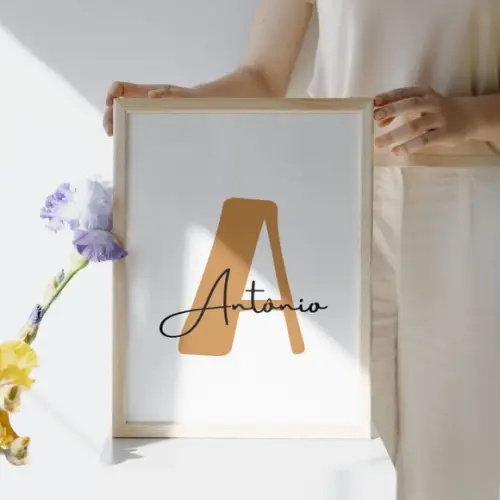 Quadro Bíblico Decorativo Infantil Frases Bíblicas Versículo