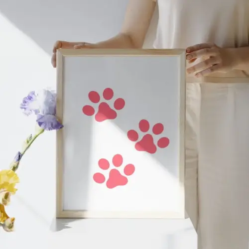 Quadro Decorativo Menina Quarto de Bebê Feminino com Vidro
