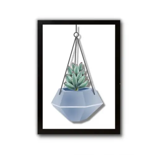 Quadro Lavanderia e Cozinha Decoração Moldura e Vidro 30x40